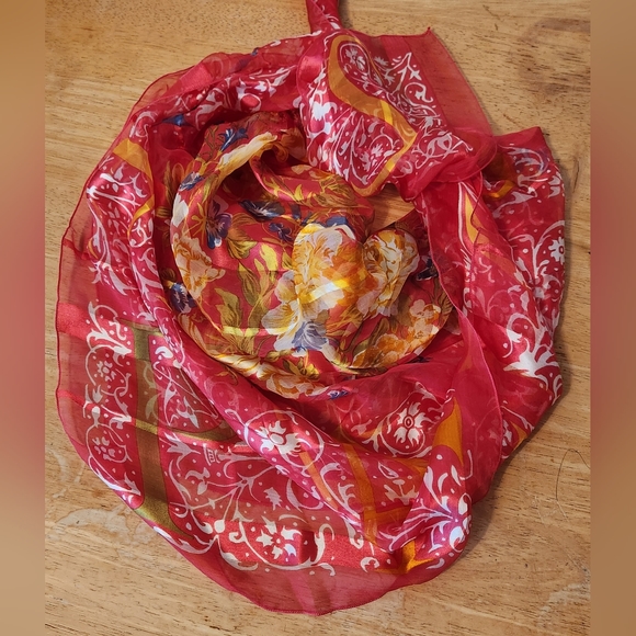 Silk Scarf - Picture 12 of 12